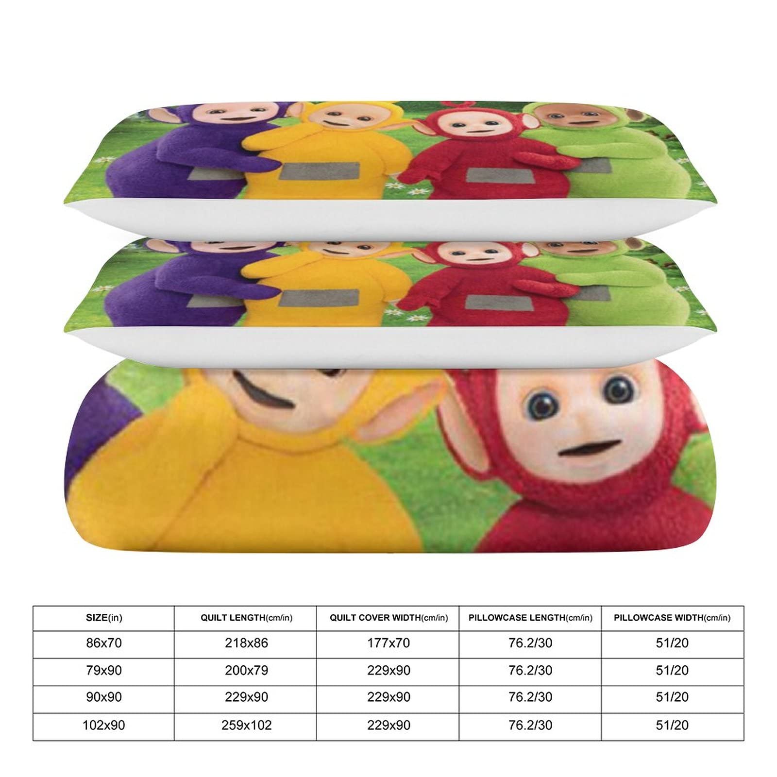 Amazon｜テレタビーズ 布団カバー 3点セット シングル 寝具カバー